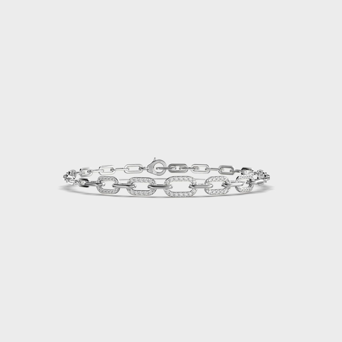 Pureline Link Line Diamond Bracelet