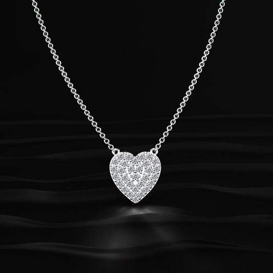 Chloe Heart Diamond Necklace