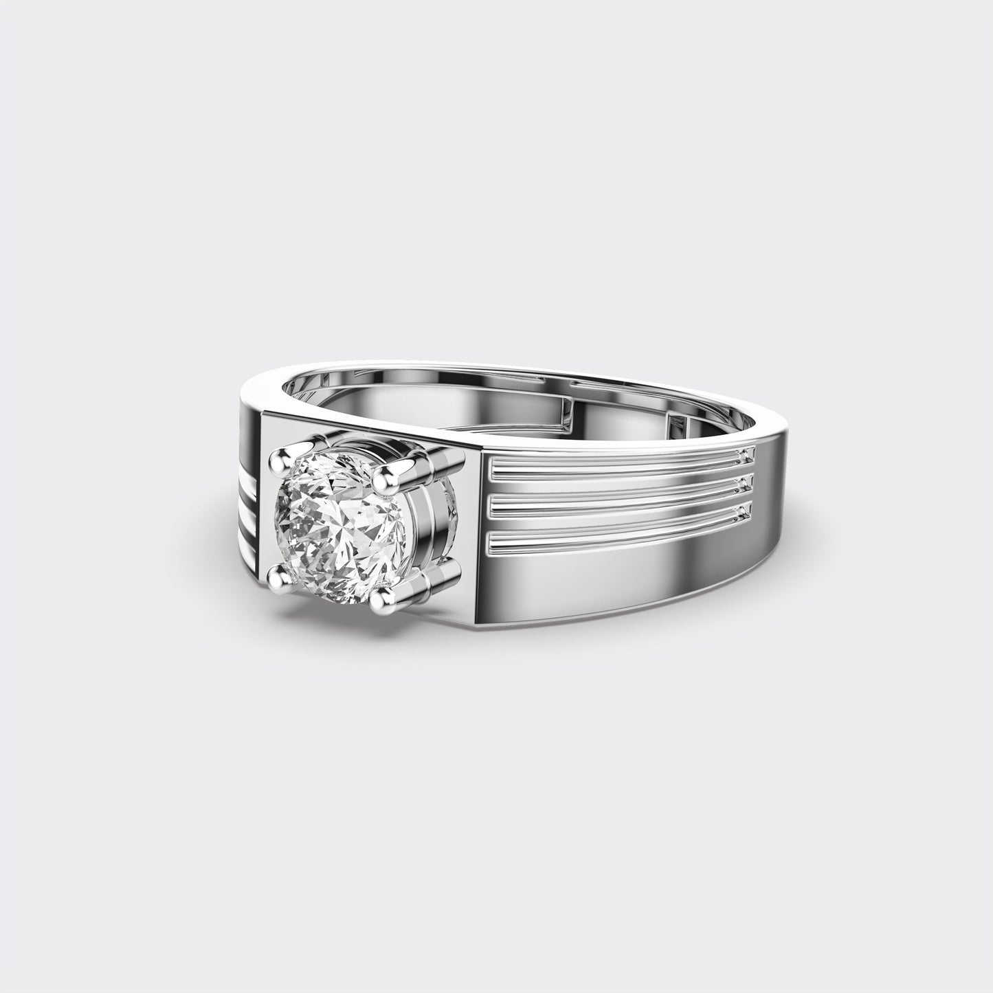Prince’s Allegiance Diamond Band For Men - View 7
