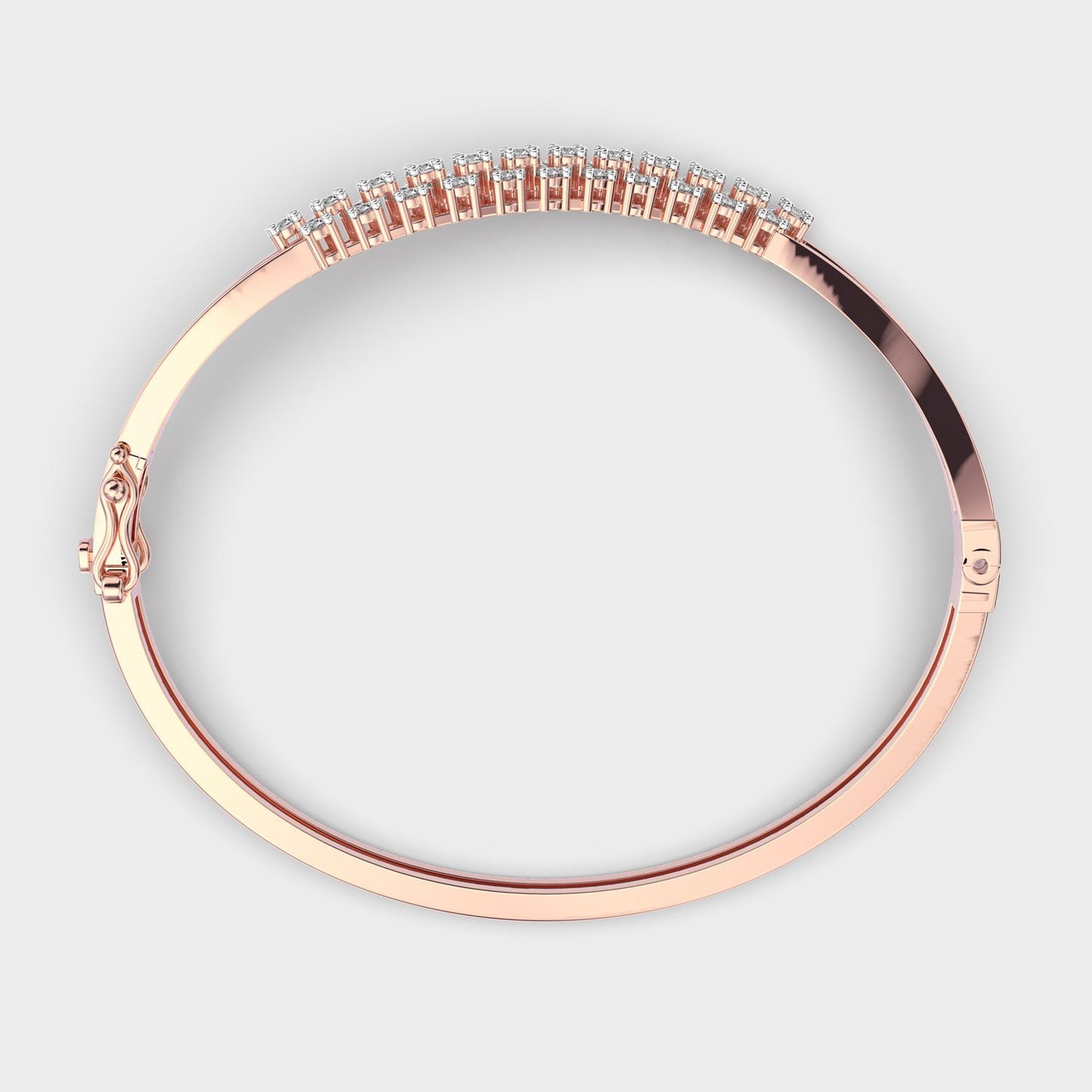Serenade Wave Glam Diamond Bracelet