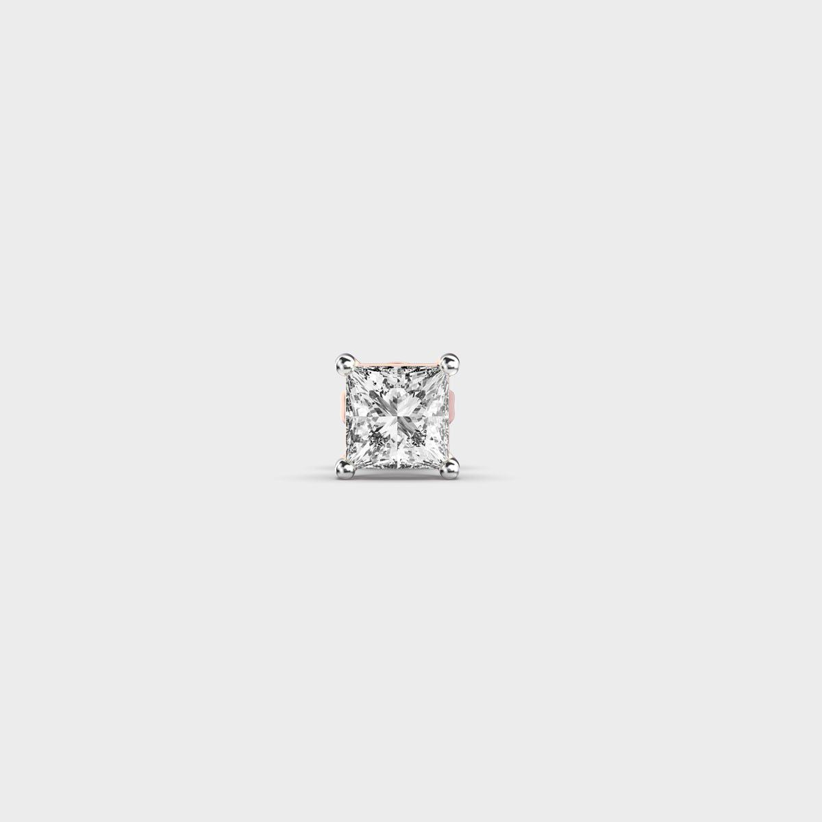 Solo Gleam Diamond Studs for Men