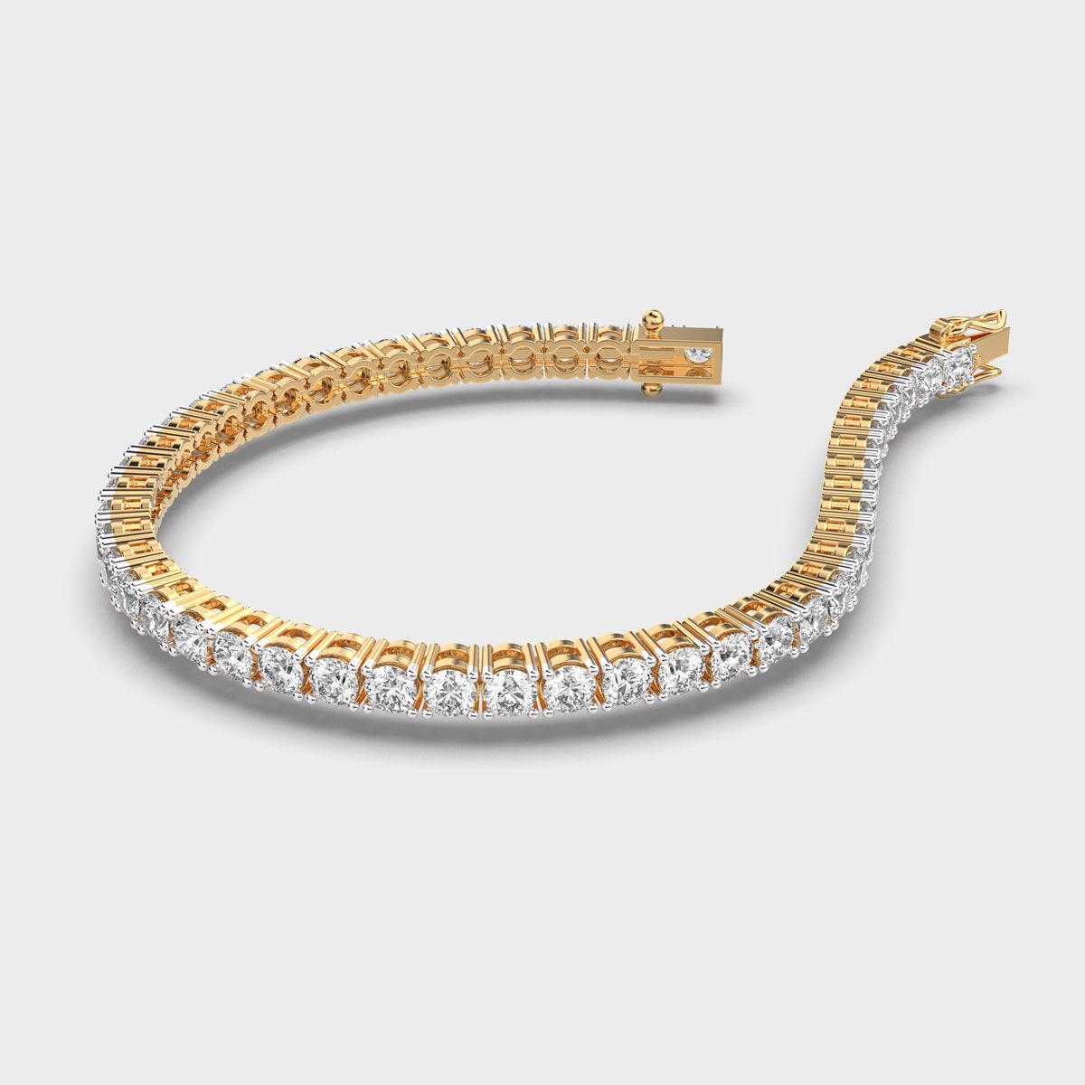 Minimal Diamond Tennis Bracelet