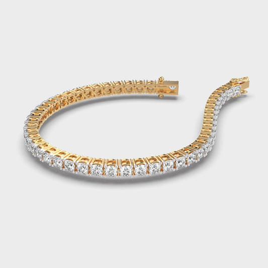 Minimal Diamond Tennis Bracelet