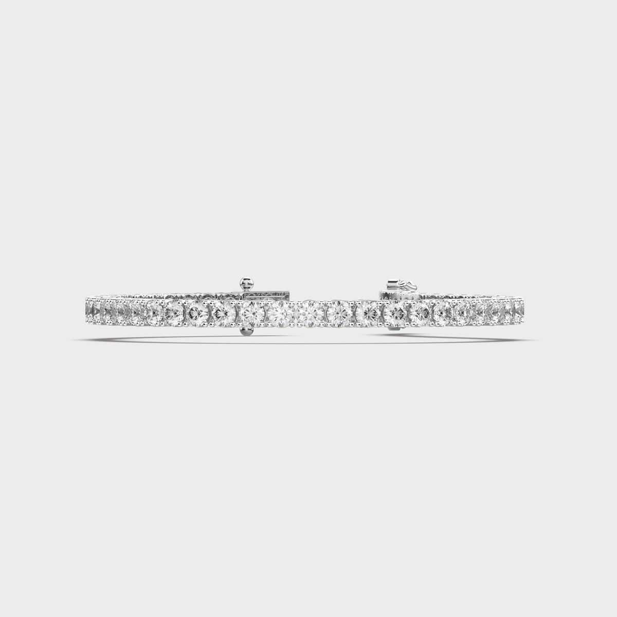 Minimal Diamond Tennis Bracelet
