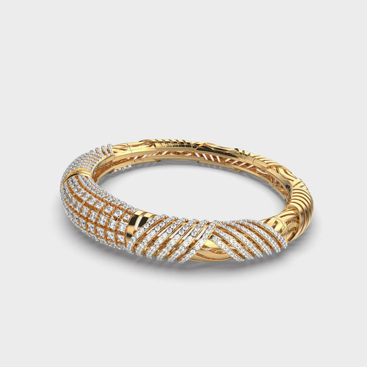 Dreamweaver Vine Spiral Diamond Bracelet