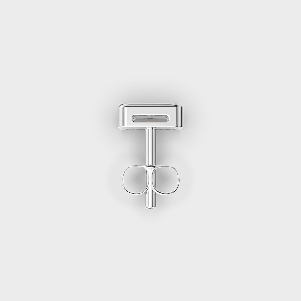 Match Court Men Diamond Ear Studs