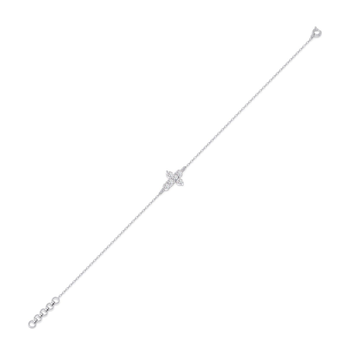 Linear Spark Chain Bracelet
