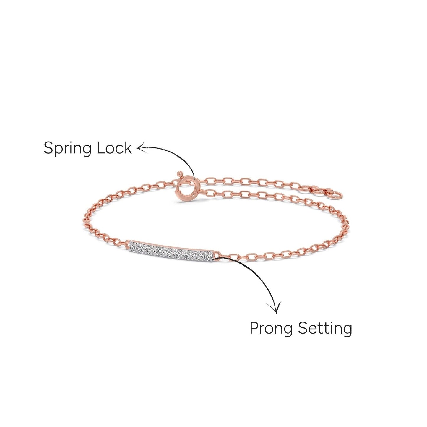 Luna Line Chain Bracelet
