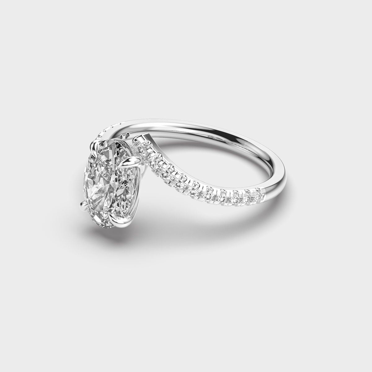 Love In Paris Diamond Ring - View 8