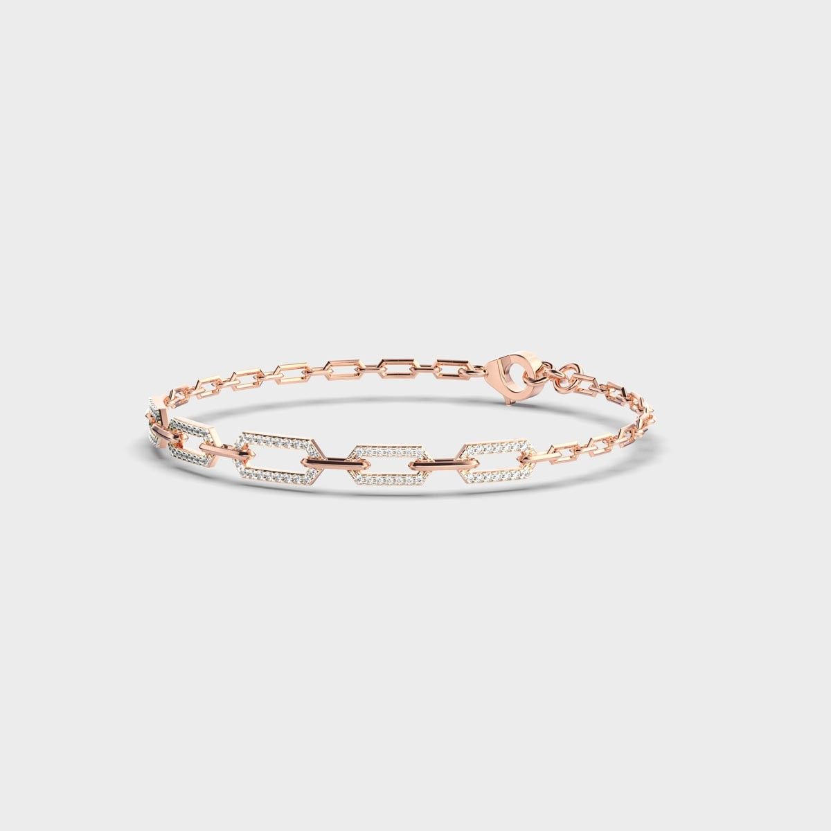 Linking In Love Diamond Bracelet