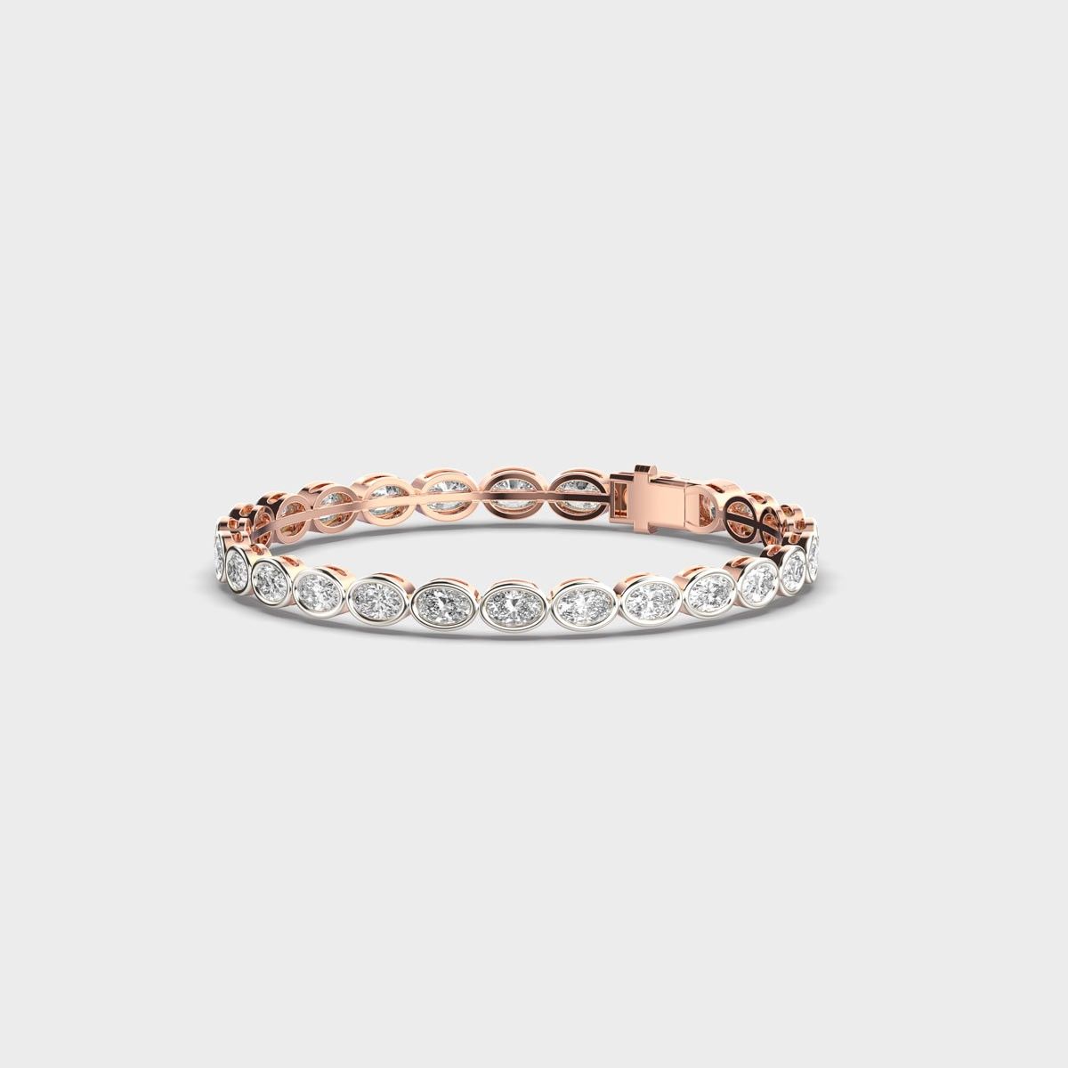 Delicate Pear Glory Diamond Bracelet