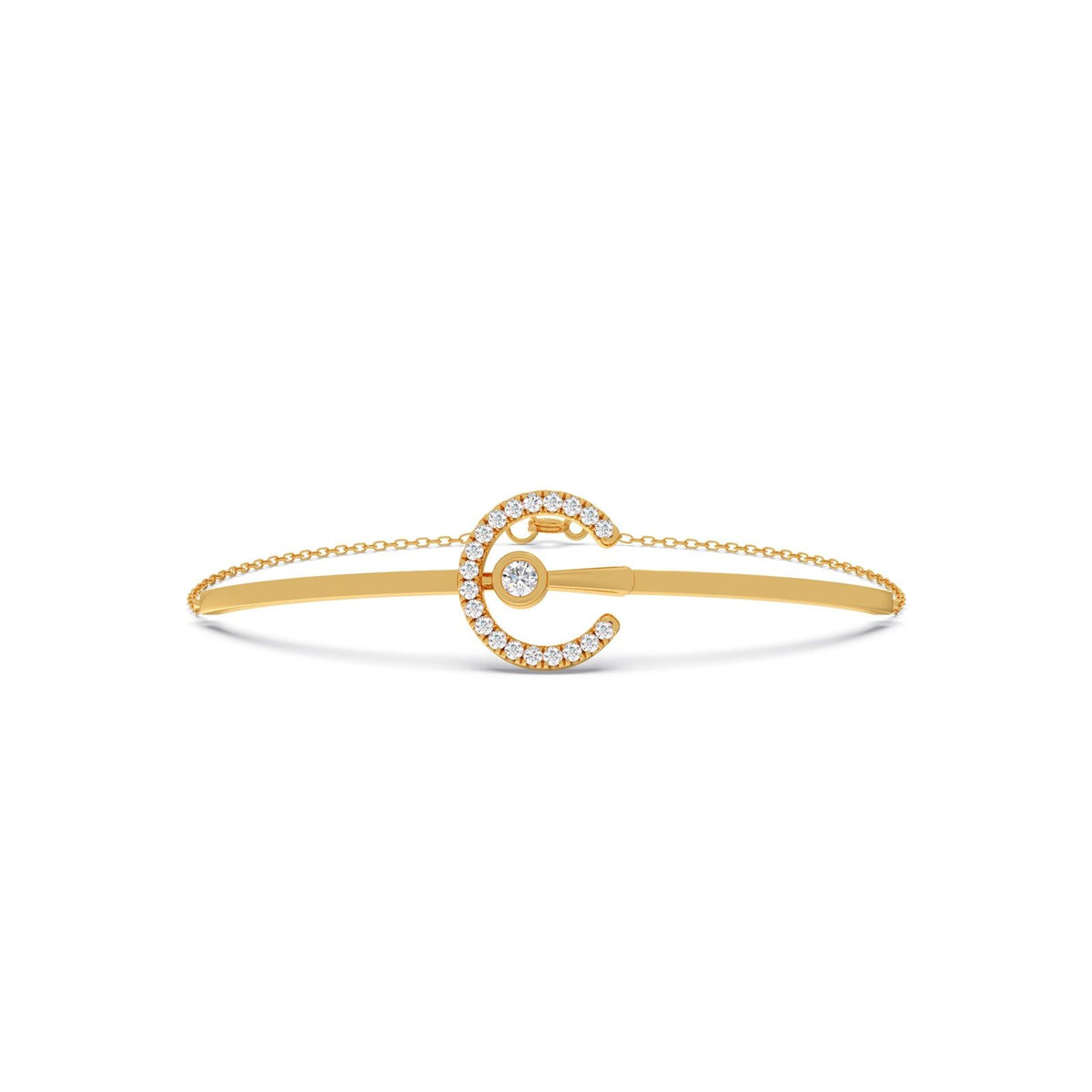 Cresta Diamond Chain Bracelet