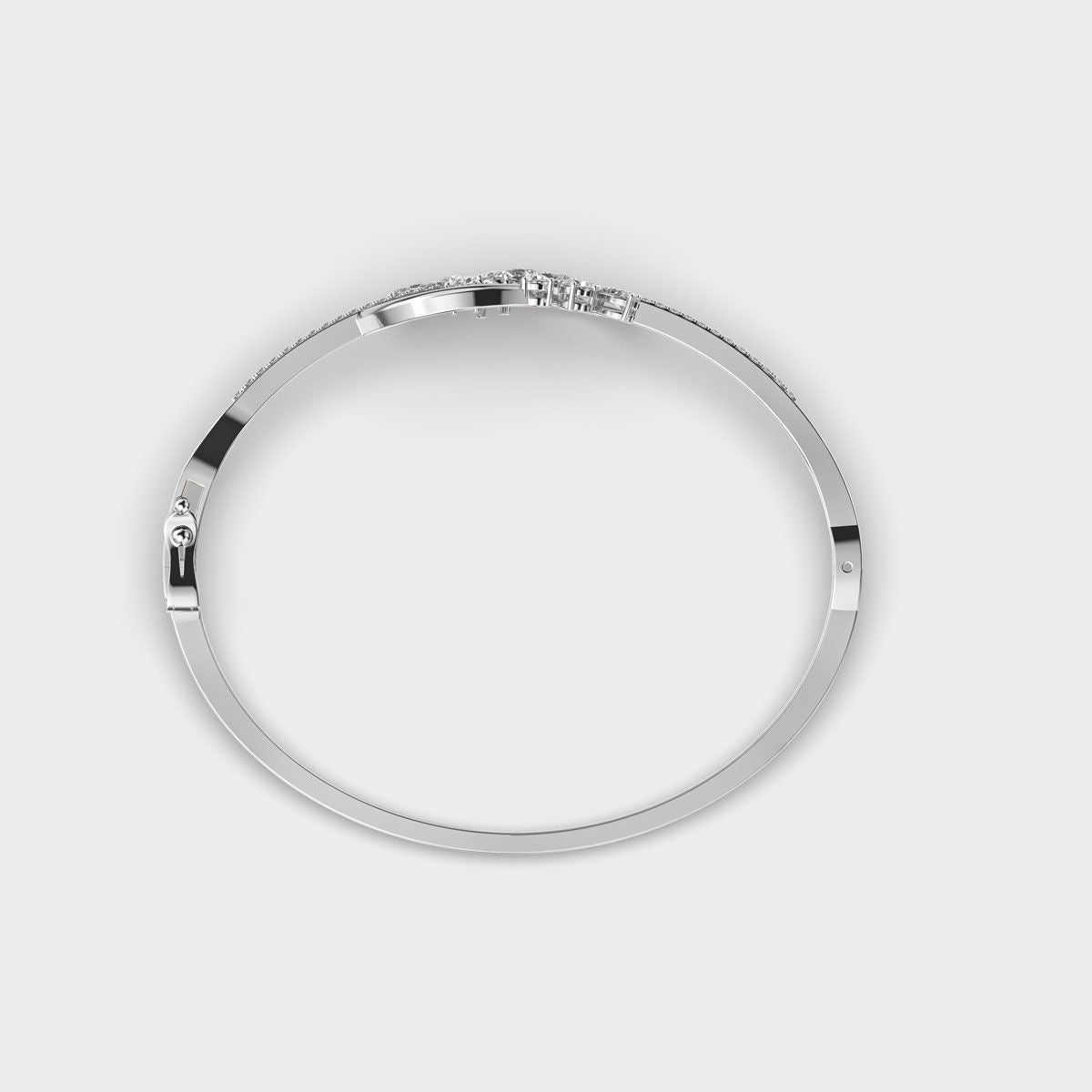 Peony Poise Diamond Bracelet