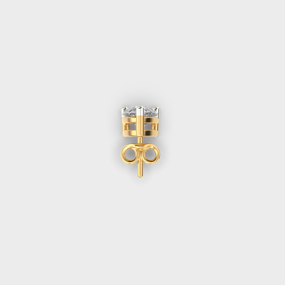 Pear Shaped Diamond Echo Stud