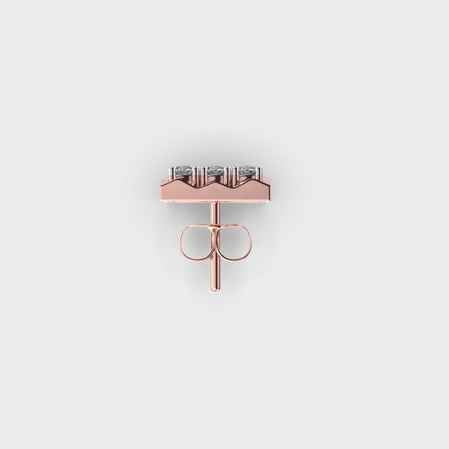 Check Mate Diamond Stud For Men