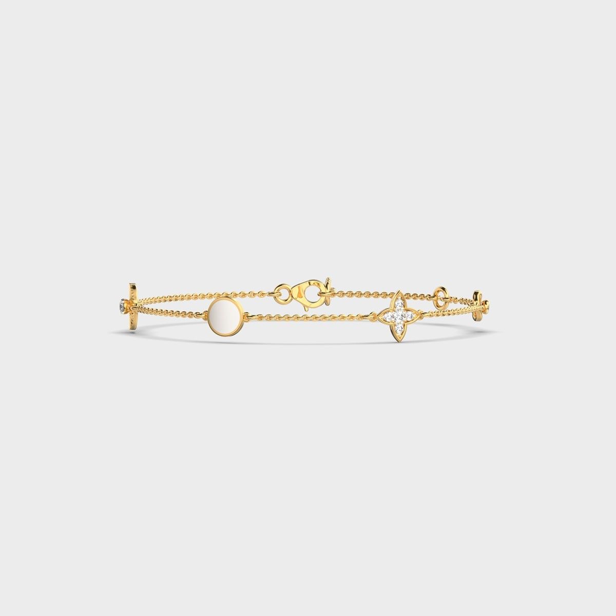 Finnech Gilded Diamond Bracelet