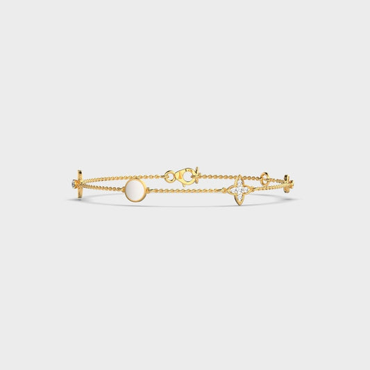 Finnech Gilded Diamond Bracelet