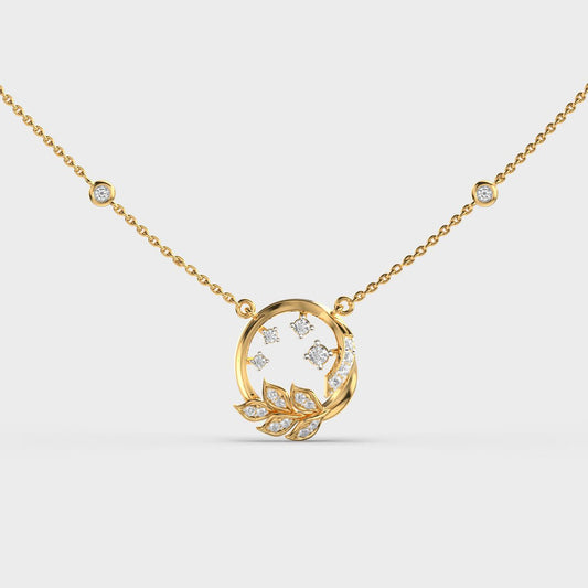 Basket of Blooms Diamond Necklace