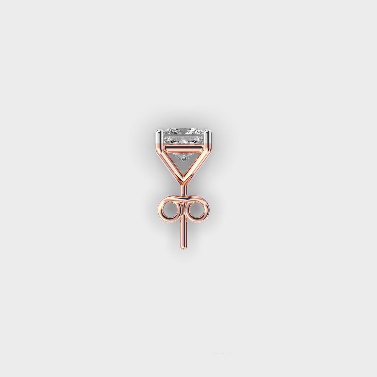 Solo Gleam Diamond Studs for Men