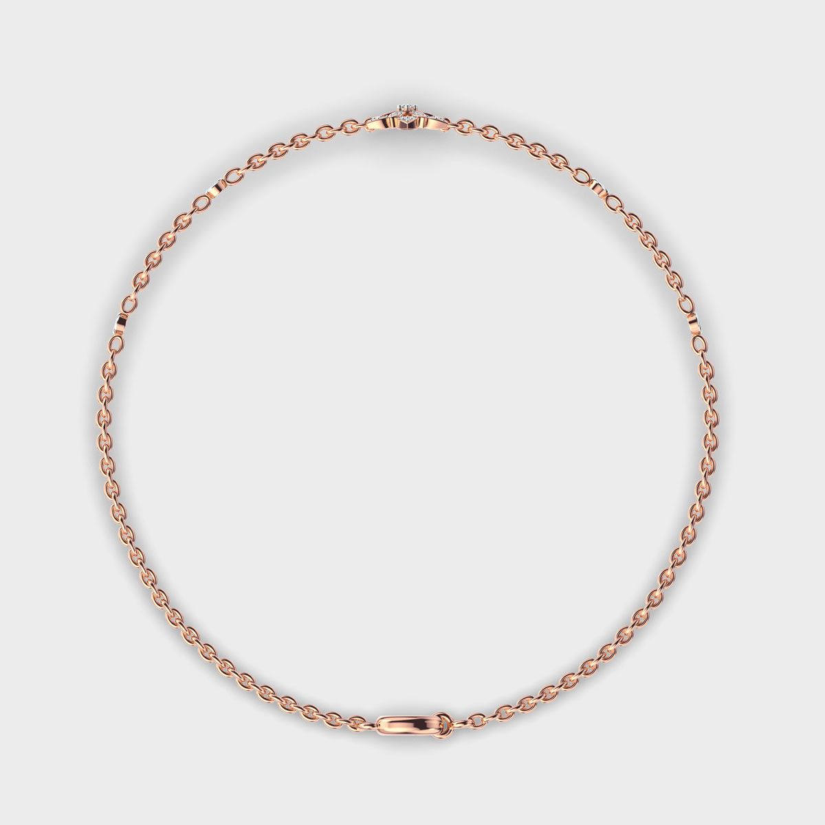 Petal Star Blossom Diamond Bracelet