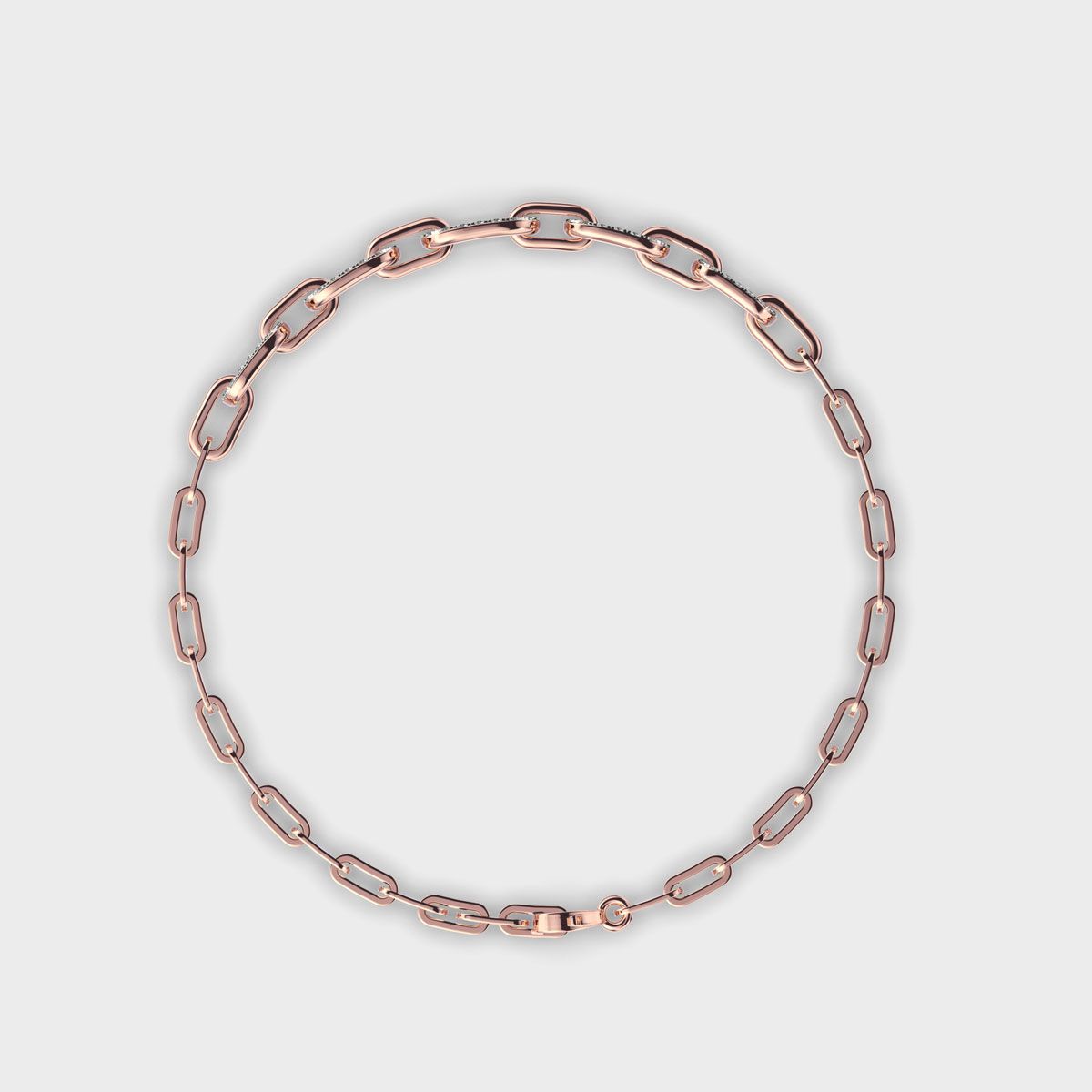 Pureline Link Line Diamond Bracelet