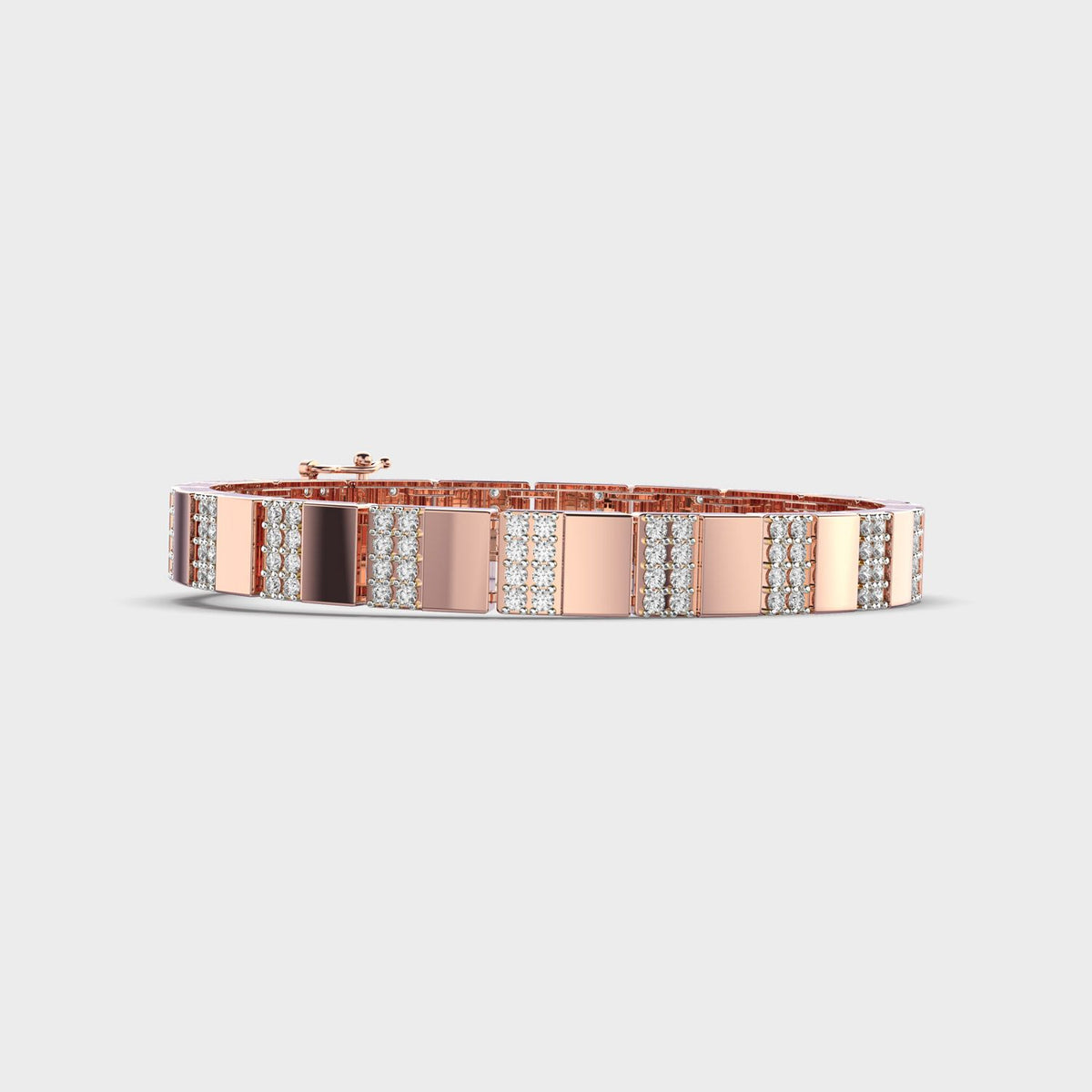 Men's Timeless Charm Diamond  Bracelet