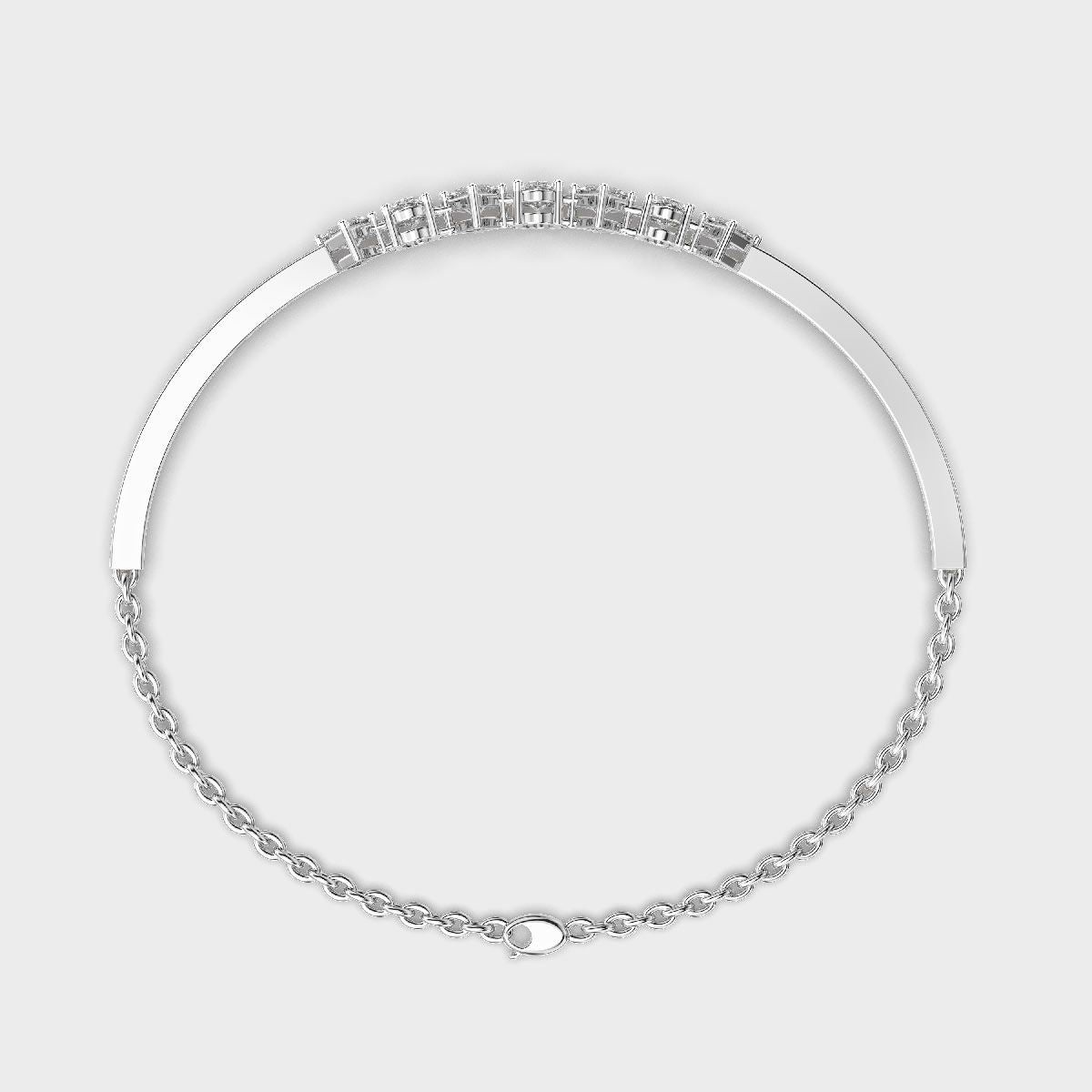 Geometric Appeal Diamond Bracelet