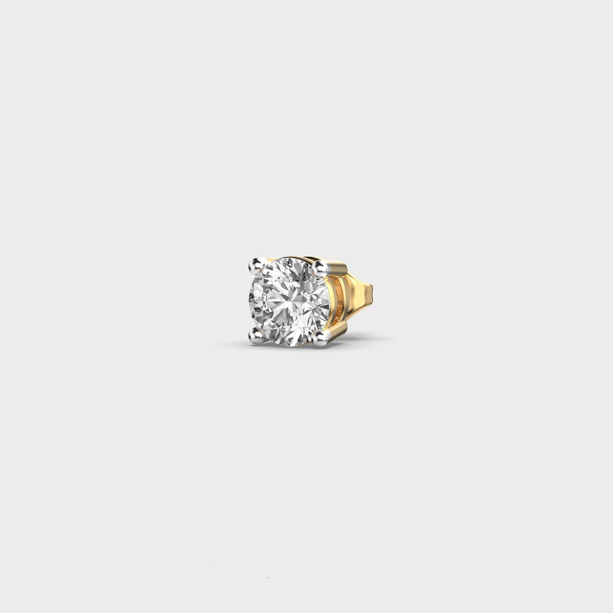 Aurora Round Diamond Studs