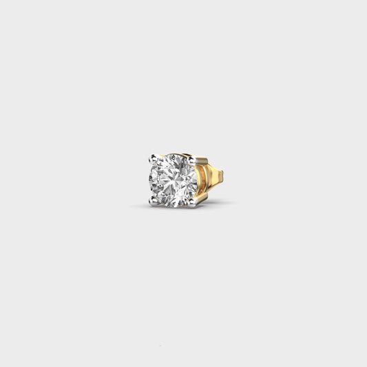 Aurora Round Diamond Studs