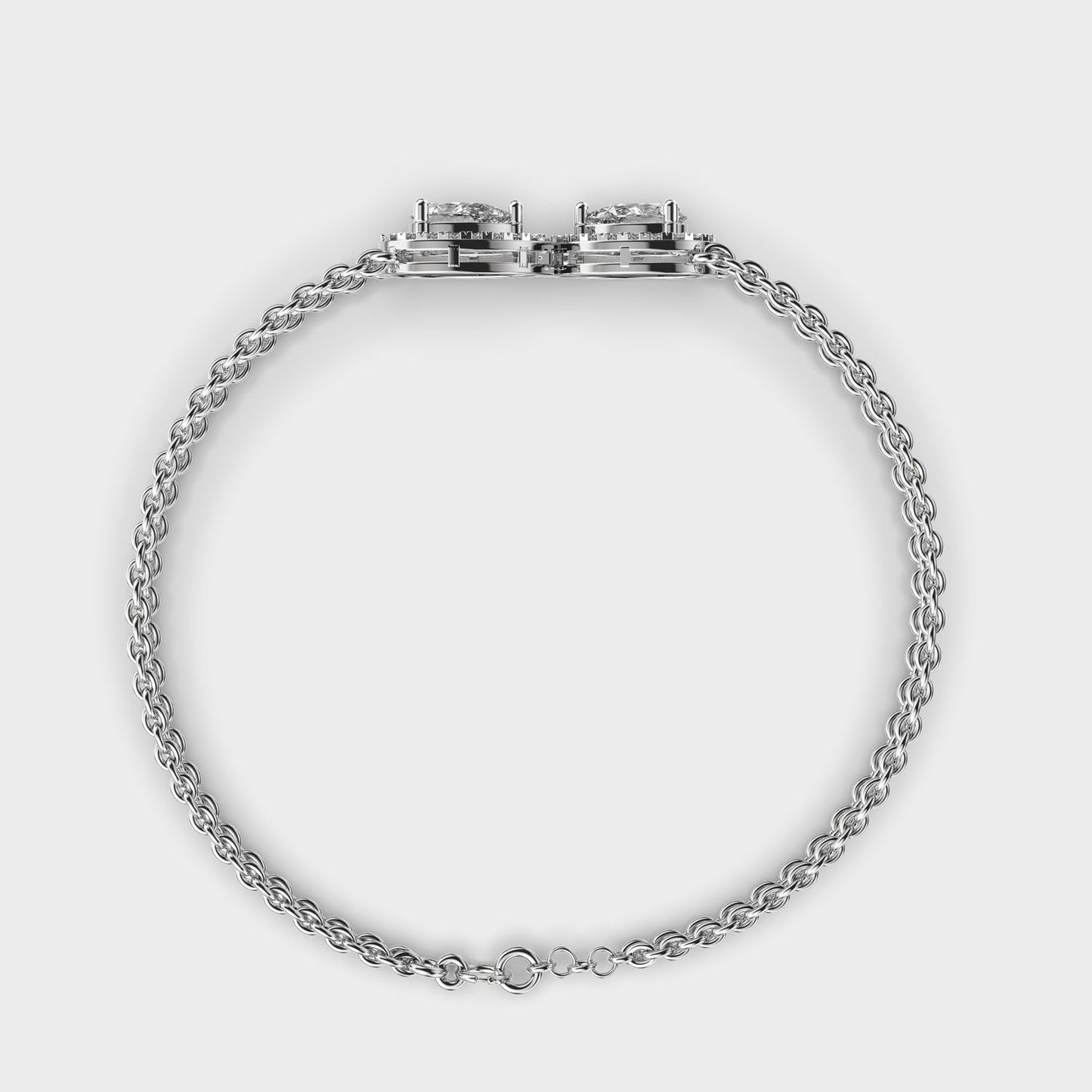 Dual Pear Eternal Diamond Bracelet Bracelet