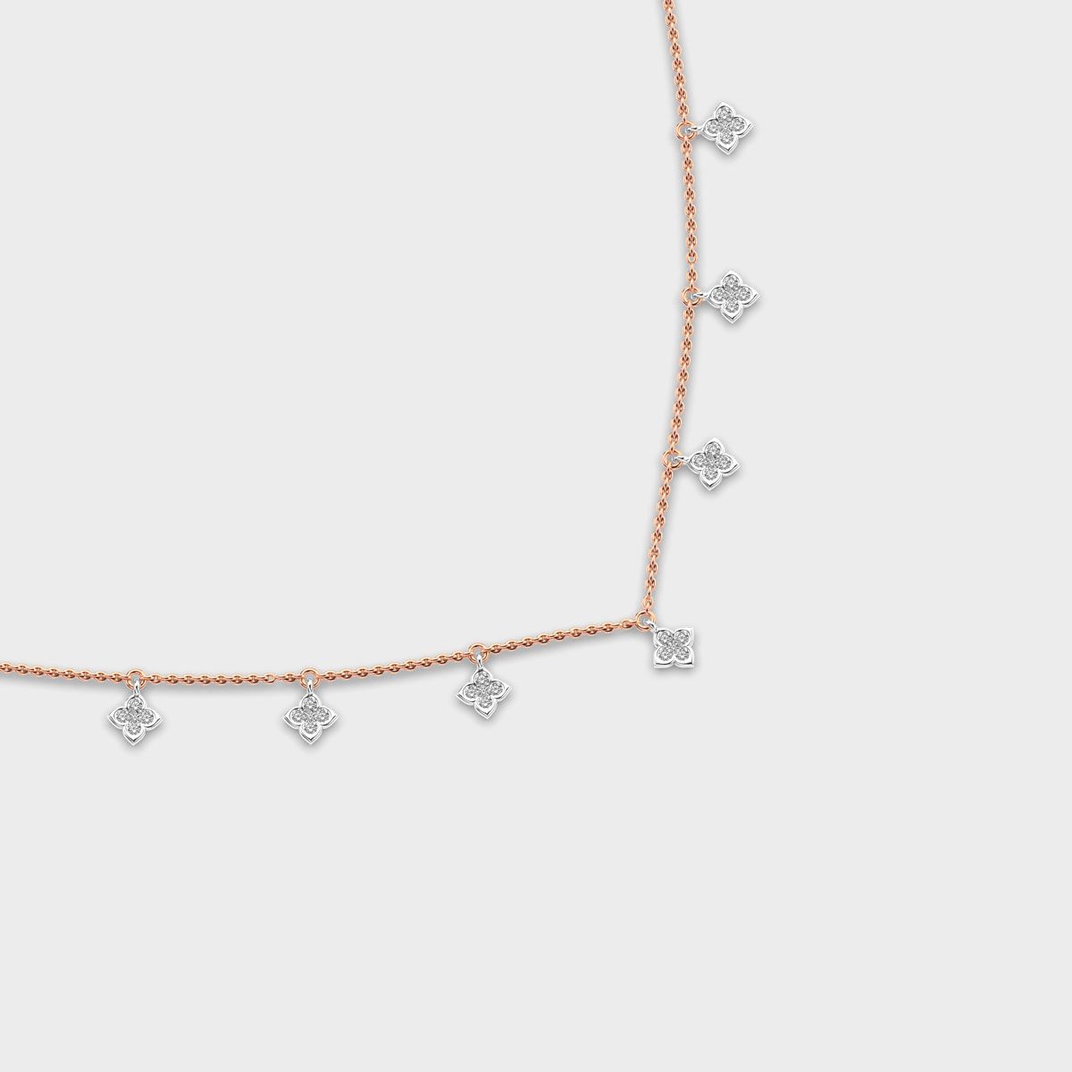 Constellation of Winter Diamond Necklace