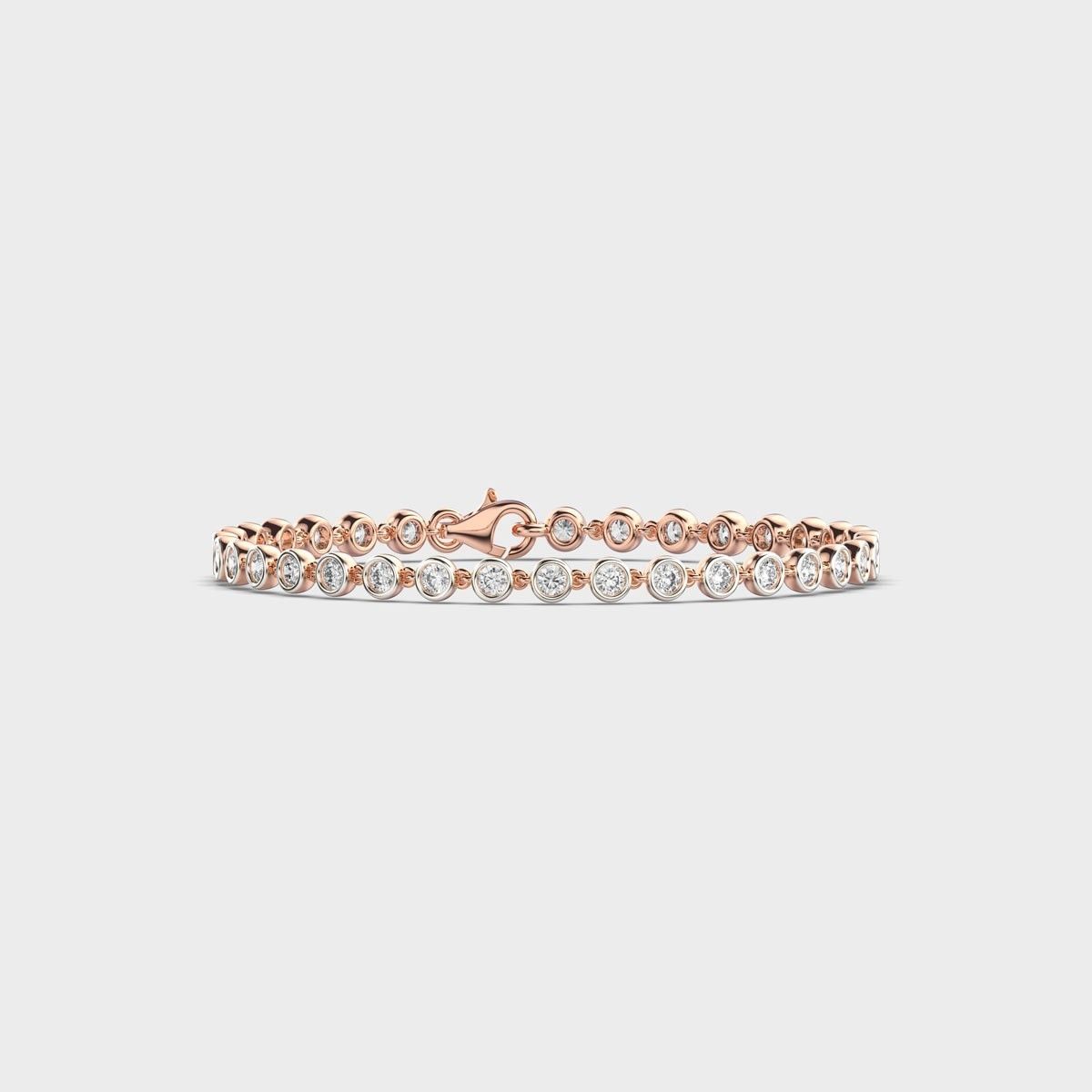 Delicate Round Diamond Bracelet