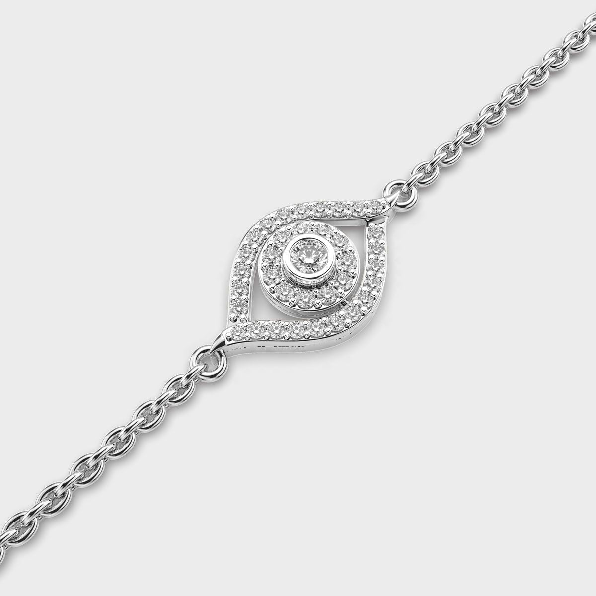 All Seeing Eye Diamond Bracelet