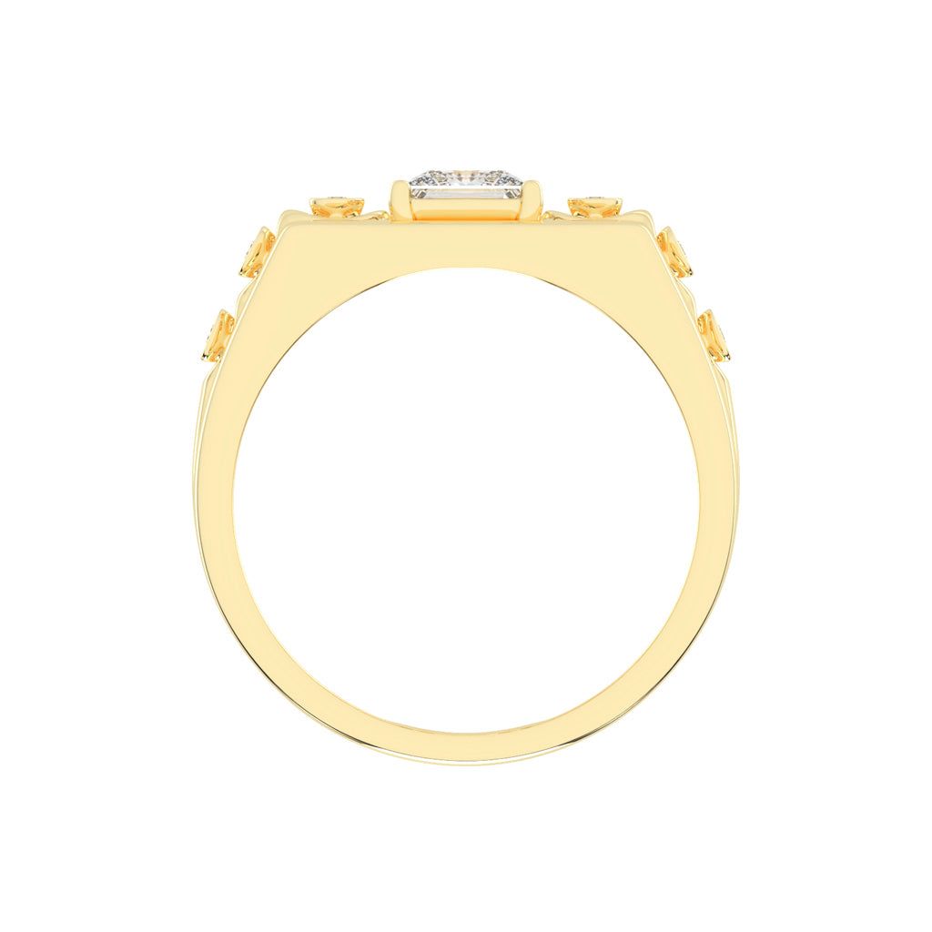 1Ct Princess Cut Solitaire