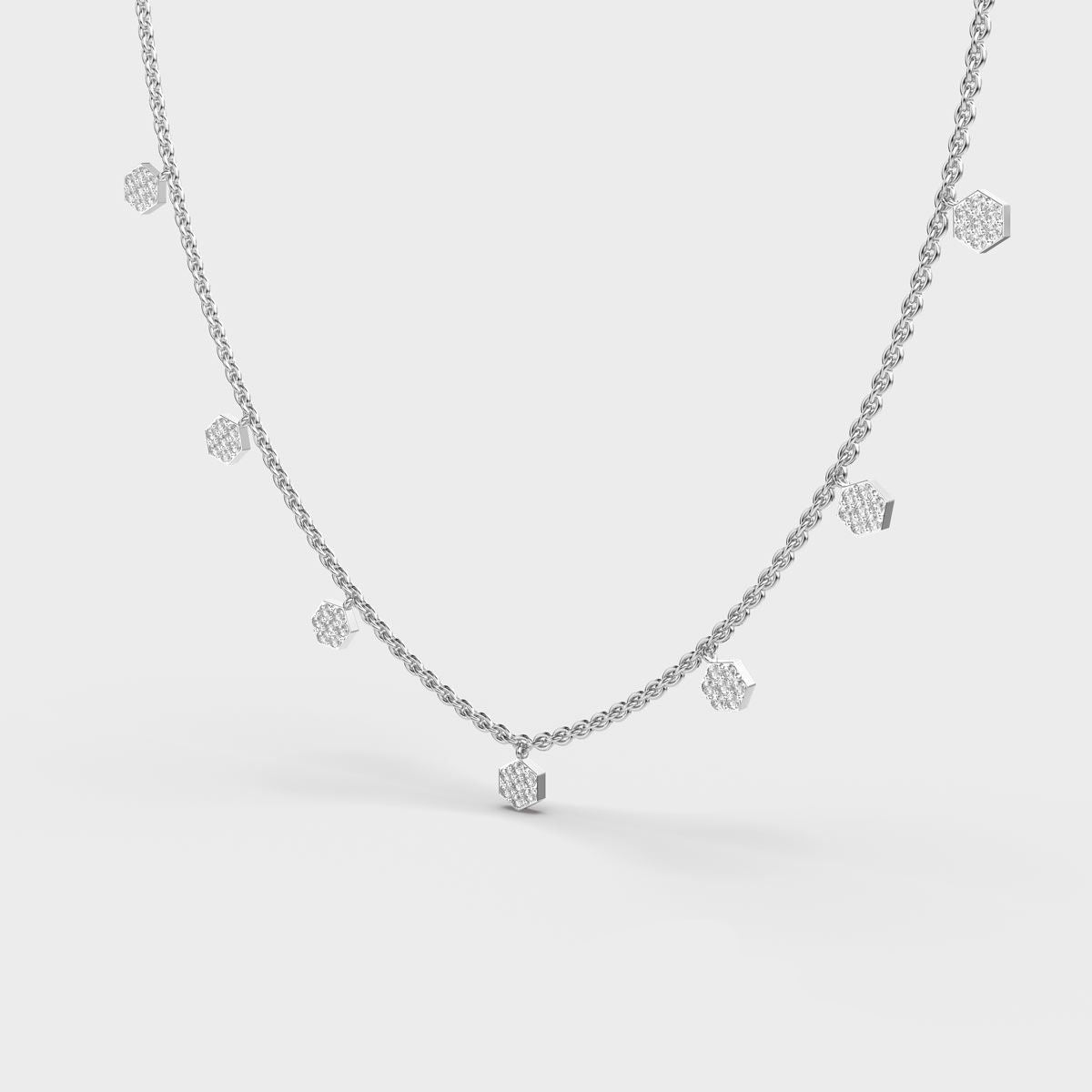 Tears Of The Moon Diamond Necklace