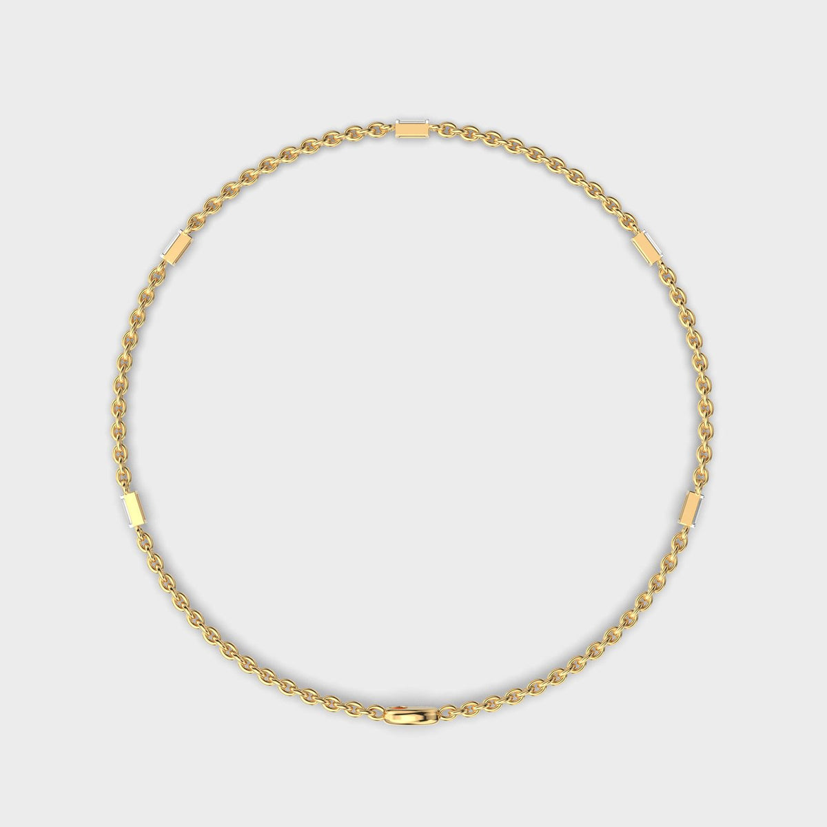 Lustrous Axis Diamond Bracelet