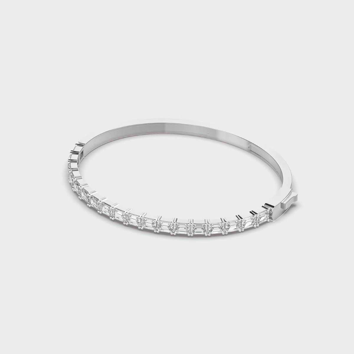 Graceful Alignment Diamond Bracelet