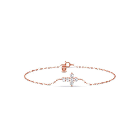 Linear Spark Chain Bracelet