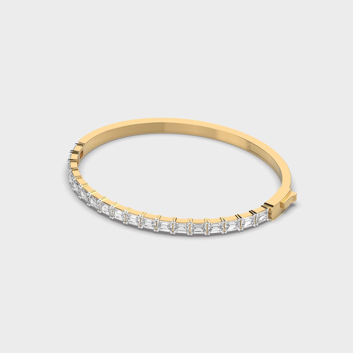 Graceful Alignment Diamond Bracelet