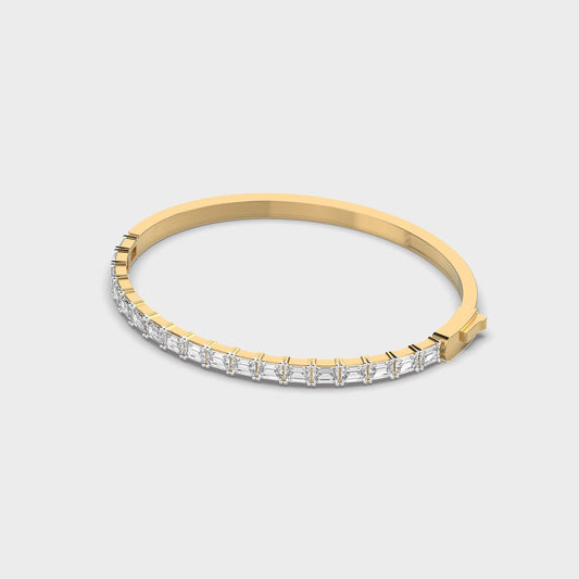 Graceful Alignment Diamond Bracelet