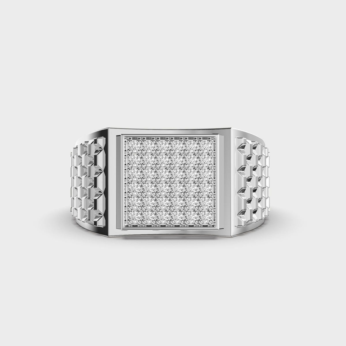 Crowned Hero Diamond Ring For Men - View 6
