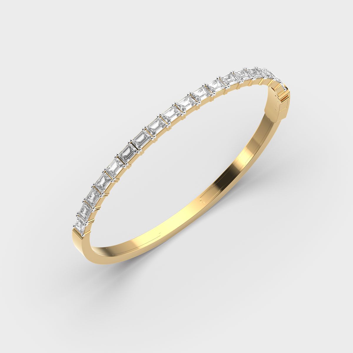 Graceful Alignment Diamond Bracelet