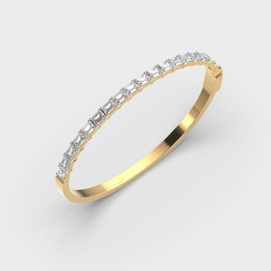 Graceful Alignment Diamond Bracelet