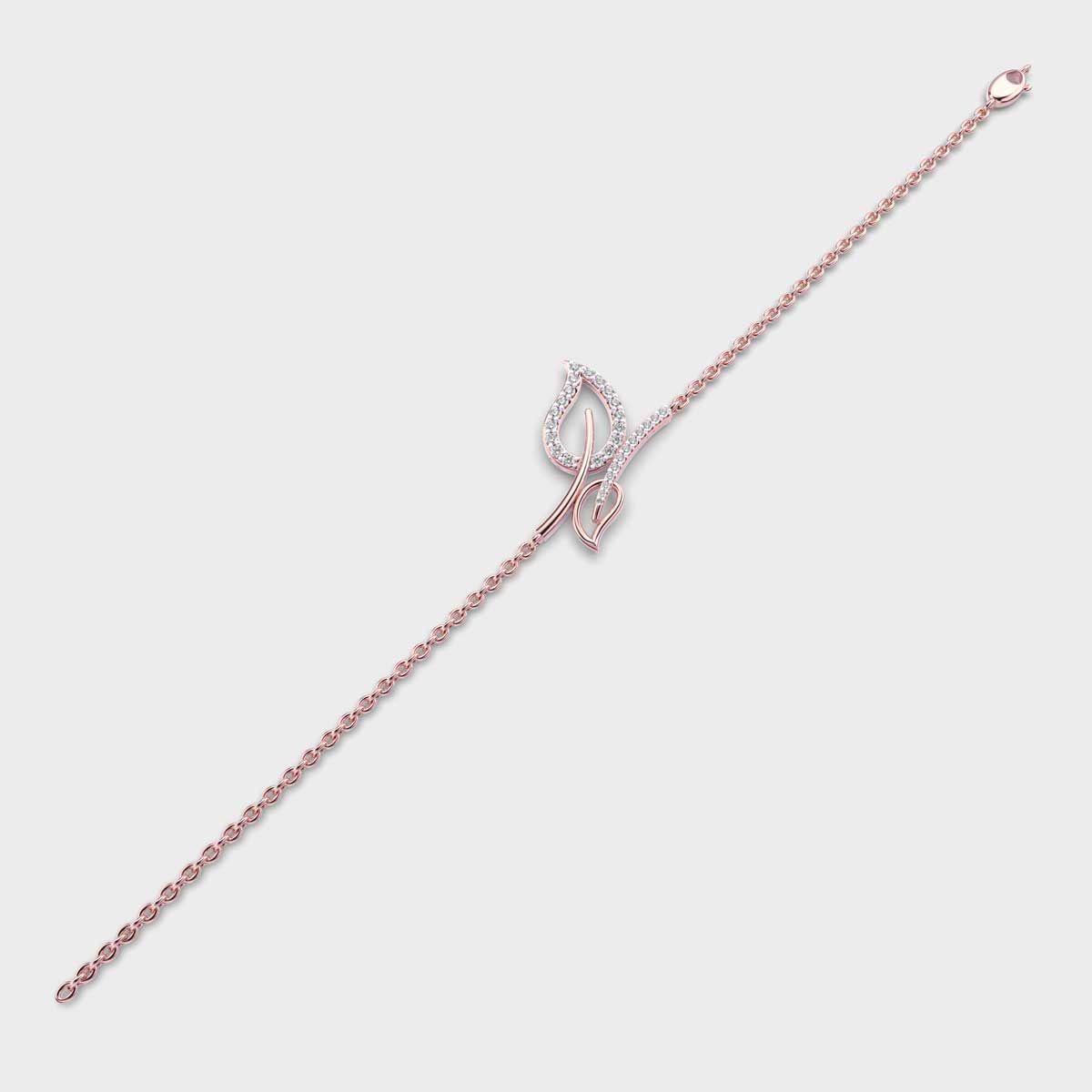 Alluring Autumn Diamond Bracelet