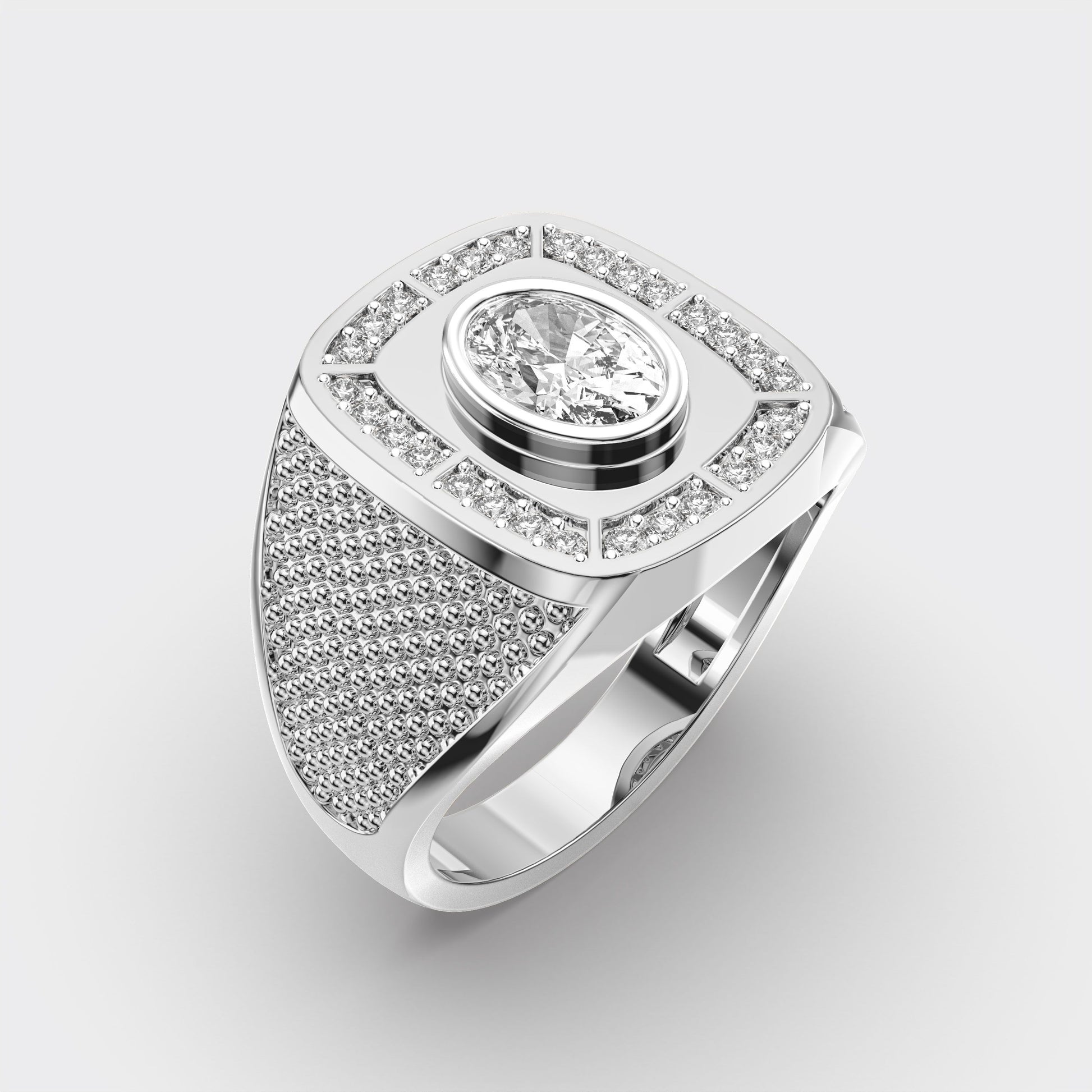Heritage Crest Diamond Ring - View 7