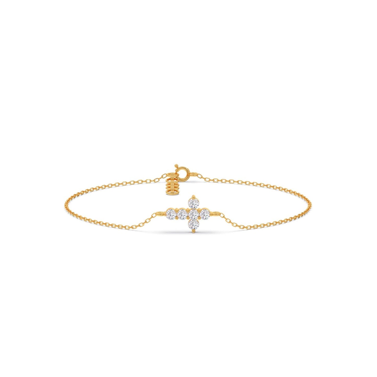 Linear Spark Chain Bracelet