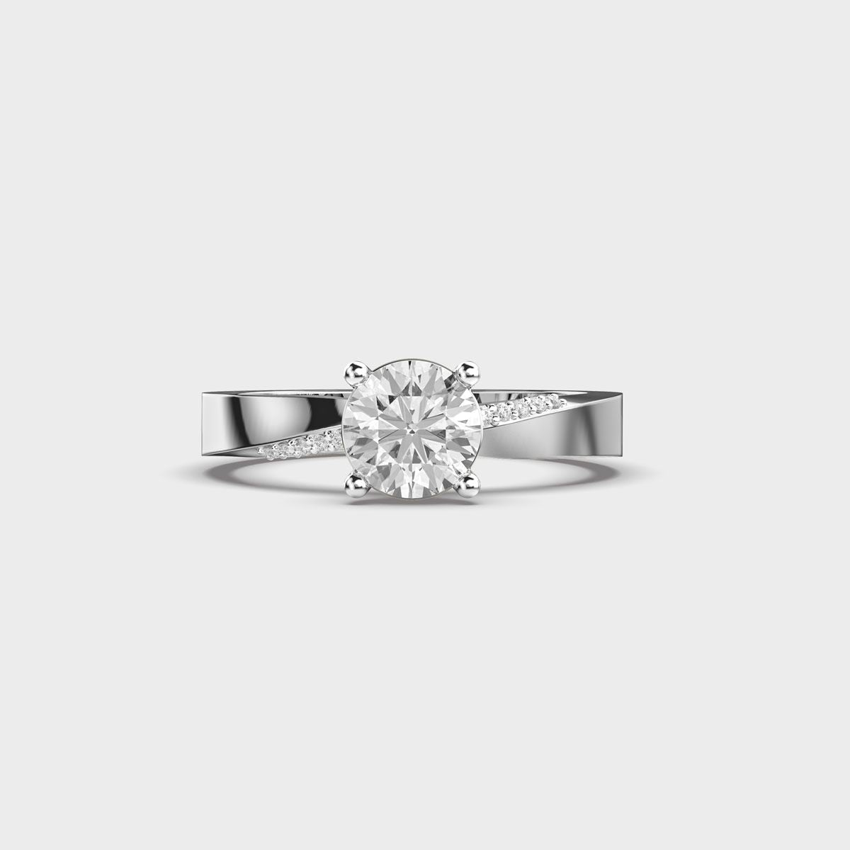 Romance Keepsake Couple Diamond Ring - View 11