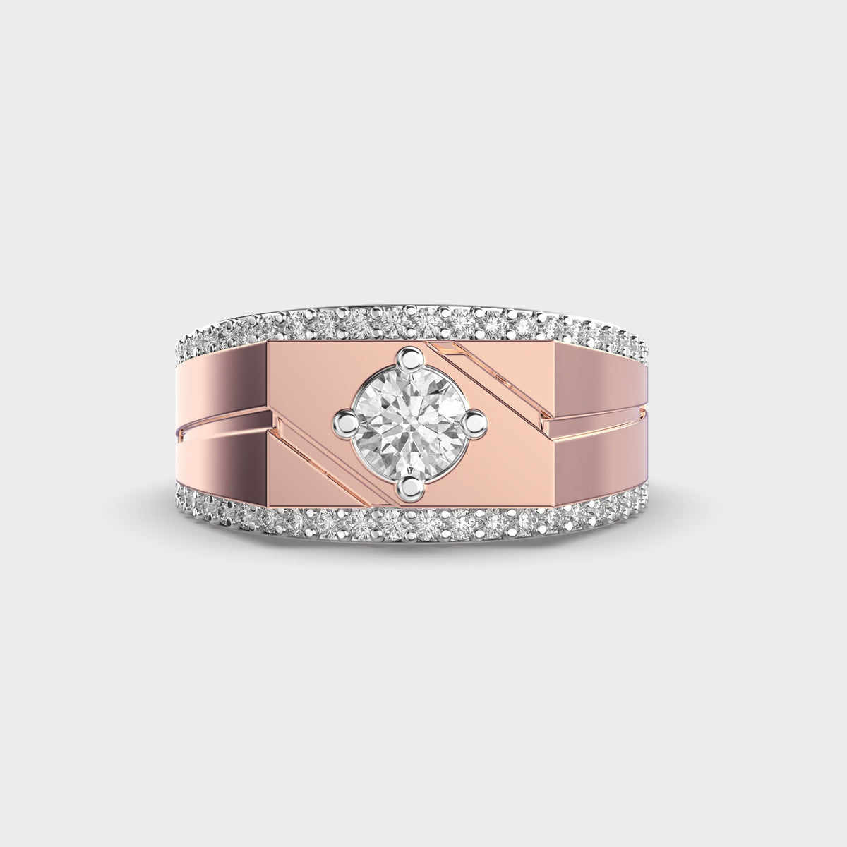 Majestic Crest Diamond Ring - View 1