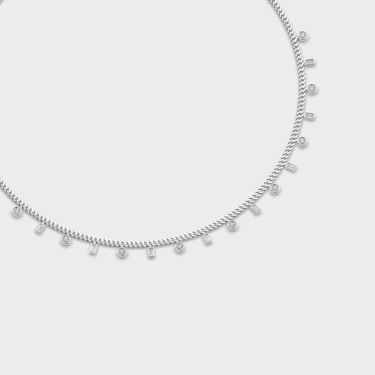 Minimal Elise Diamond Necklace