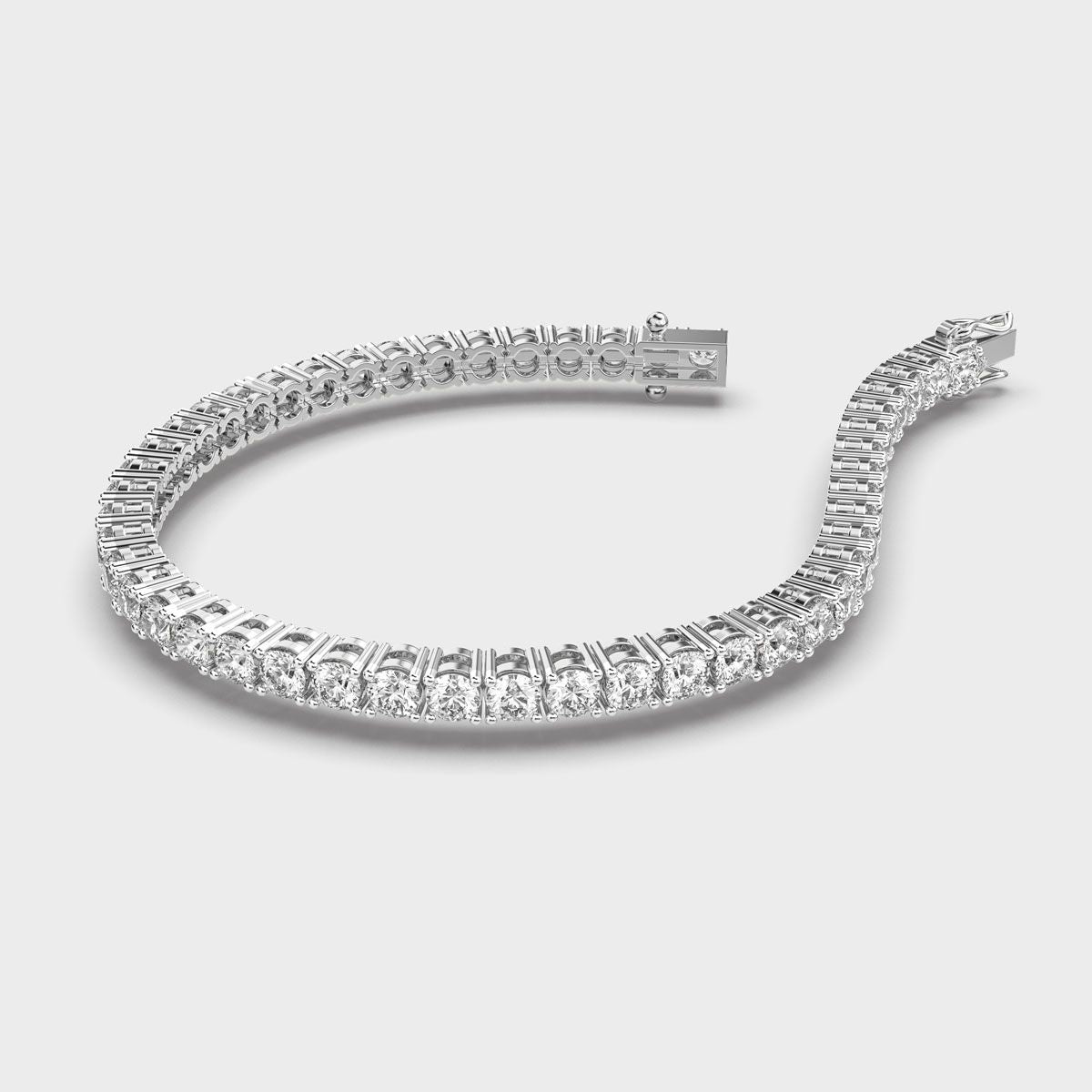 Minimal Diamond Tennis Bracelet
